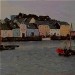 Galway, le case sul porto